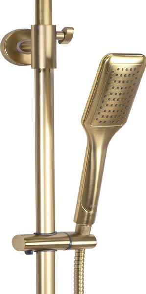 Tuš set REA Tom brush gold