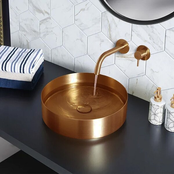 Podžbukna miješalica REA Lungo Copper Brush + BOX