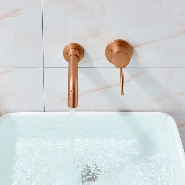 Slavina u ravnini Rea Lungo Long Copper Brush + BOX