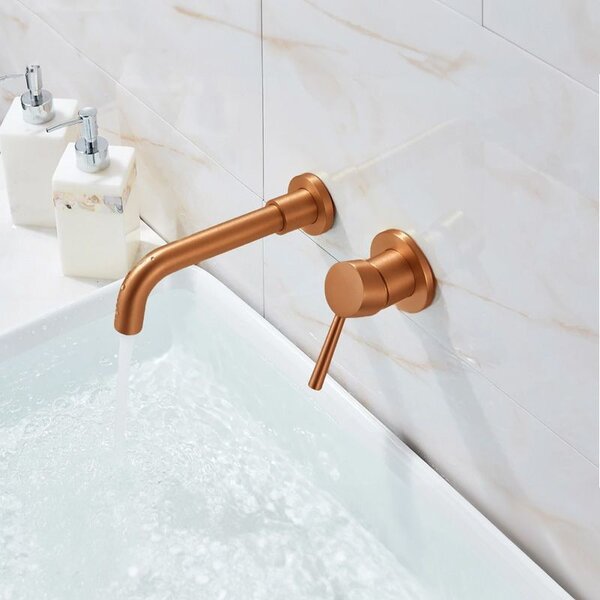 Slavina u ravnini Rea Lungo Long Copper Brush + BOX