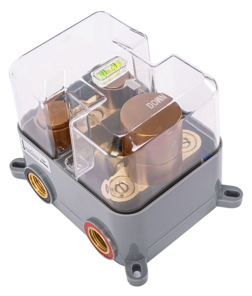 PODŽBUKNI TUŠ SET LUNGO COPPER BRUSH BOX