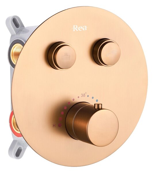 PODŽBUKNI TUŠ SET LUNGO COPPER BRUSH BOX