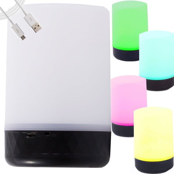 LED RGB stol Dekorativna svjetiljka USB 12cm