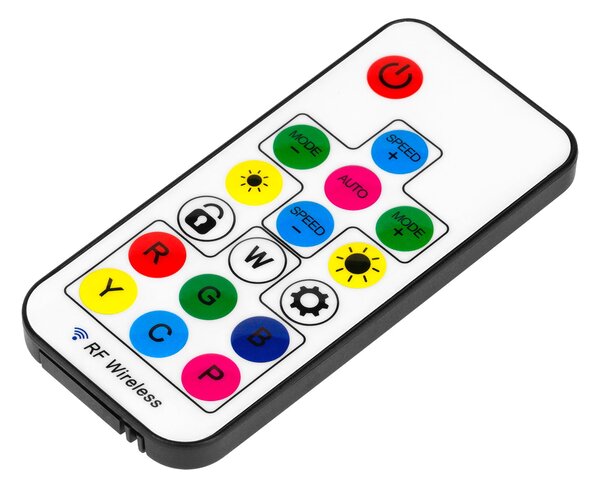 Podesiva podstavljena led rgb gaming računalna stolica s osloncem za noge + daljinsko upravljanje