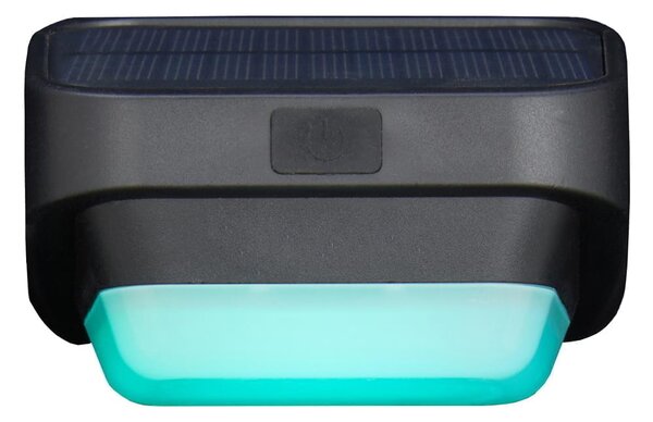 Solarni LED RGB dekorativni senzor zidne svjetiljke sumrak