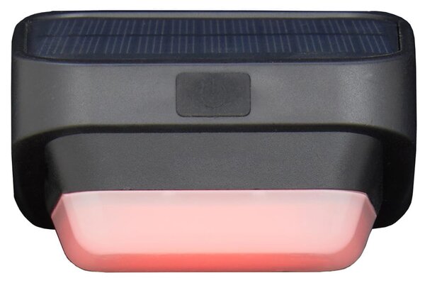 Solarni LED RGB dekorativni senzor zidne svjetiljke sumrak