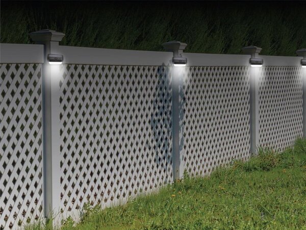 Solarni LED RGB dekorativni senzor zidne svjetiljke sumrak