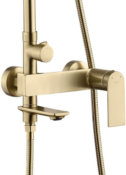 Tuš set REA STORM GOLD BRUSH