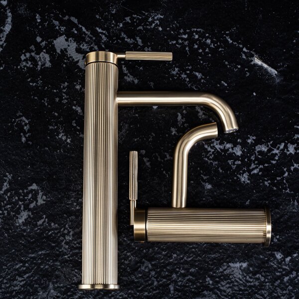 SLAVINA ZA UMIVAONIK Rea Argon Brush Gold Niska