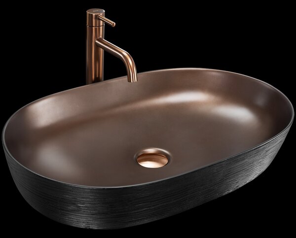 Umivaonik REA Cleo 61 Copper Bush / Black