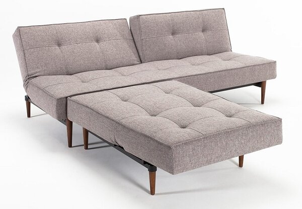 Kauč SPLITBACK SOFA BED sa tamno stileto drvenim nogicama