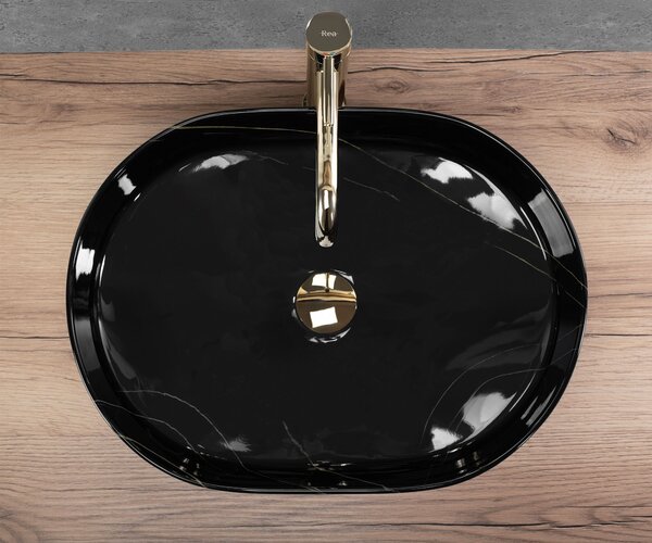 Umivaonik Rea Nadia 50 Black Stone