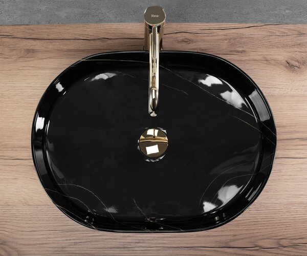 Umivaonik Rea Nadia 50 Black Stone