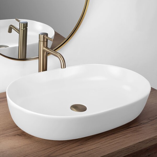 Nadgradni umivaonik Rea CLEO 61 WHITE MATT
