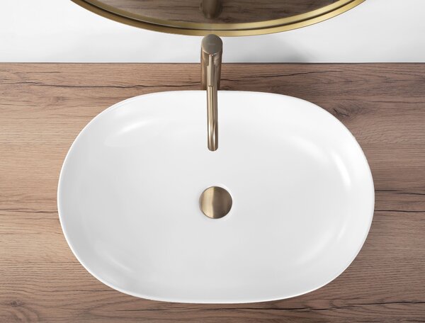Nadgradni umivaonik Rea CLEO 61 WHITE MATT