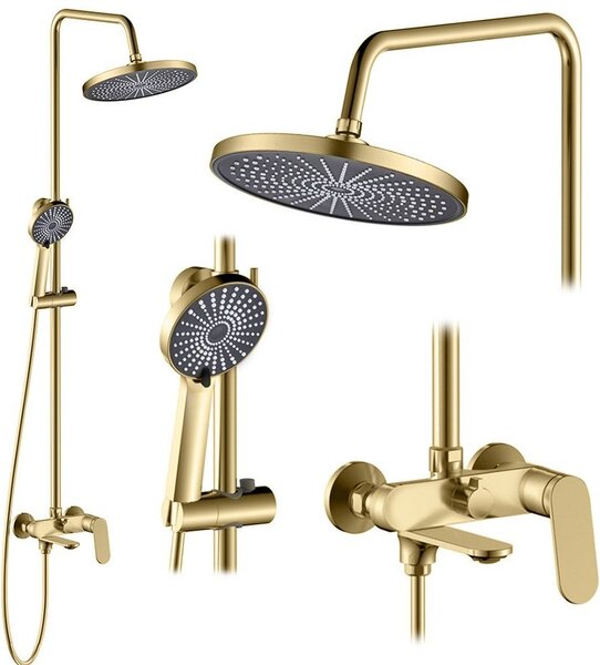 Tuš set REA Marco Brush Gold