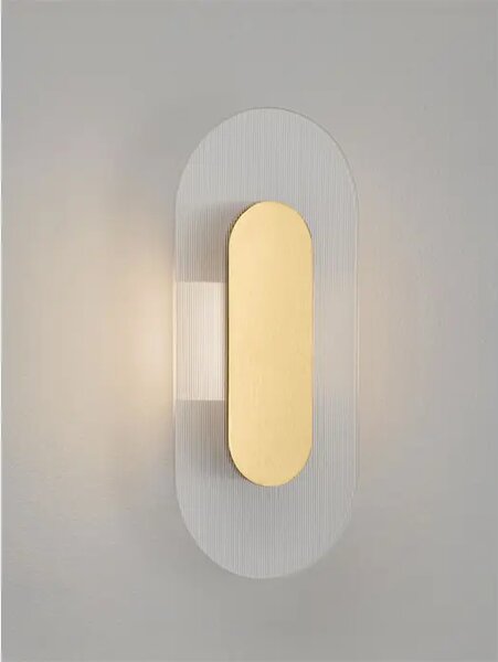 VETRIO ZIDNA LED SVJETILJKA ZLATNA/STAKLO 6W IP20 3000K NL9236417