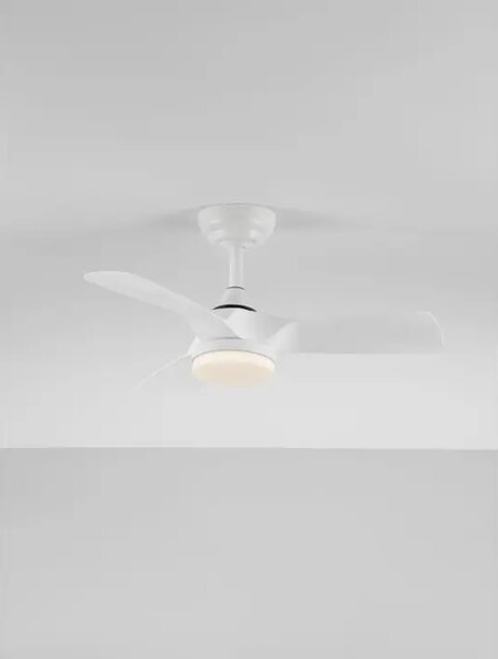 CAELIA BIJELI VENTILATOR S LED SVJETILJKOM I DALJINSKIM 20+30W IP20 CCT NL9952395