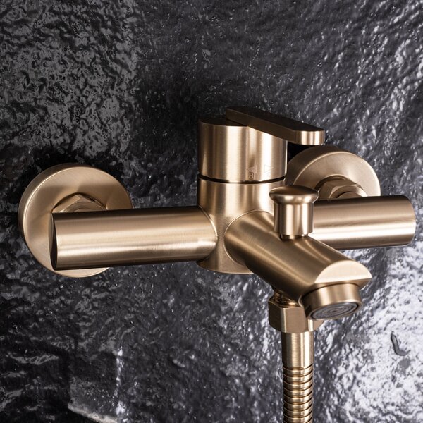 REA Ontario Brush Gold miješalica za kadu