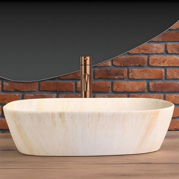 Umivaonik Rea Freja Travertine Matt