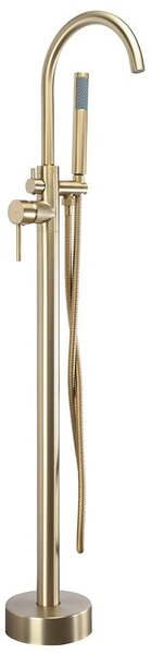 Samostojeća pipa Rea Lungo brush gold