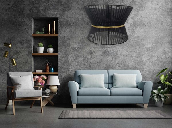 Lampa Viseća APP1503-1CP BLACK