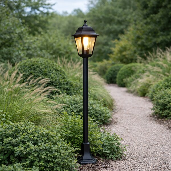 Klasični fenjer crni 122 cm IP44 - Capital