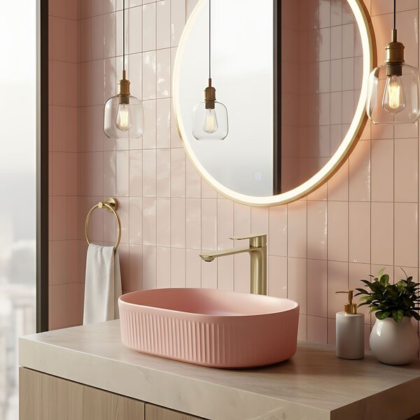 SLAVINA ZA UMIVAONIK Rea Drop Brush Gold High