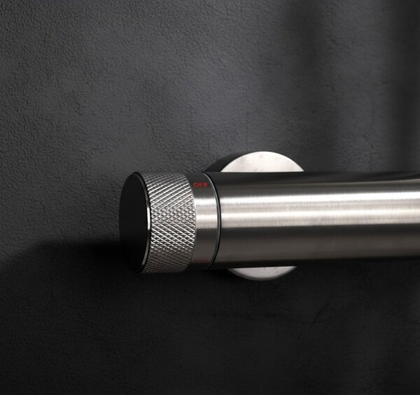 Tuš set Rea Foss Clif Brush Nickel