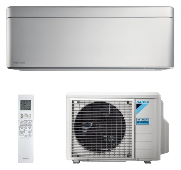 DAIKIN Klima Stylish 4.2 kW srebrna boja RXA42B8_FTXA42CS