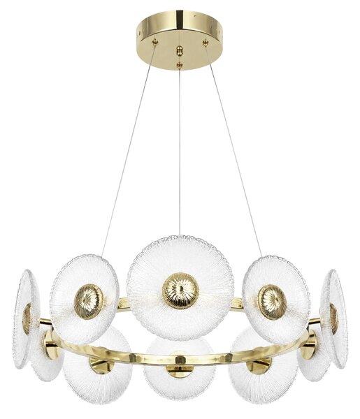 VISEĆA STROPNA LAMPA SWE071-CP 60cm GOLD