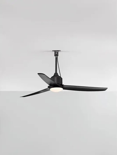 BLOWY VANJSKI CRNI VENTILATOR S PRIGUŠIVOM LED SVJETILJKOM CCT IP54 35+17W NL9952397