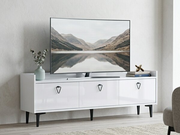 TV stolić PIENA 160 cm, bijeli