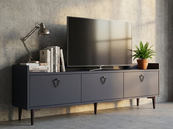 TV stalak PIENA 160 cm, antracitni