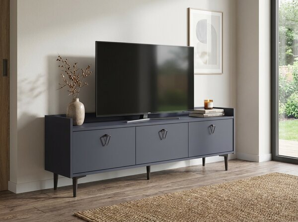 TV stalak PIENA 160 cm, antracitni