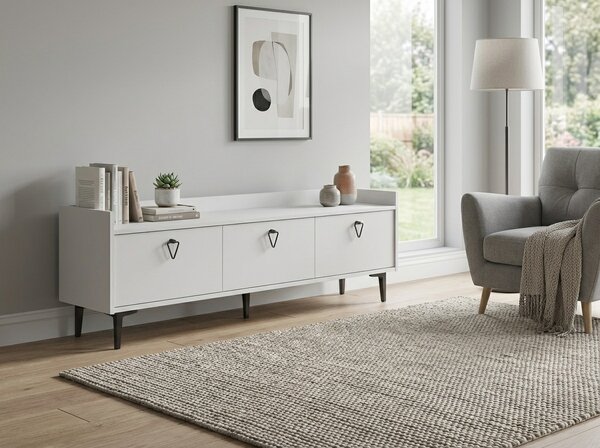TV stolić PIENA 160 cm, bijeli
