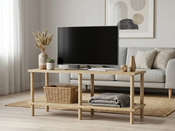 TV stalak SOLE 90 cm, hrast sonoma