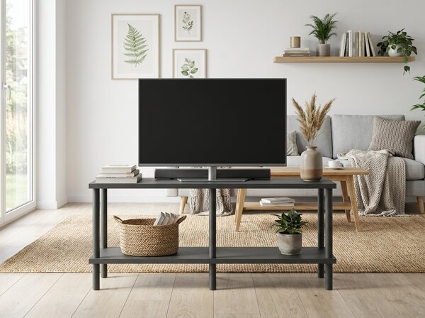 TV stolić SOLE 90 cm, antracit