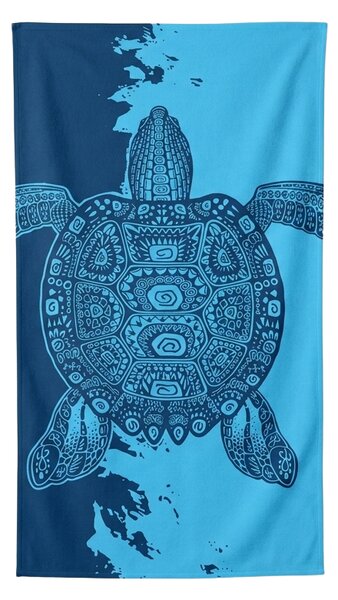 Brzo sušeći XXL plažni ručnik OCEVA plava 150 x 210 cm, 100% mikrovlakana