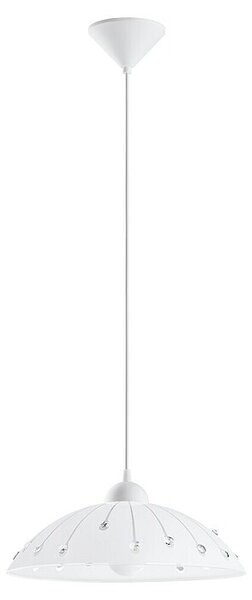 Eglo Vetro Visilica (Ø x V: 350 mm x 110 cm, Bijele boje)