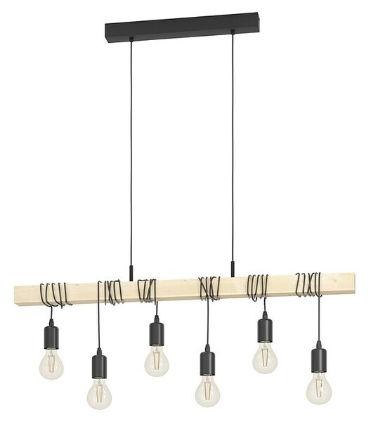 Eglo Townshend Visilica (360 W, D x Š x V: 100 x 10 x 110 cm, E27, 6 Kom.)