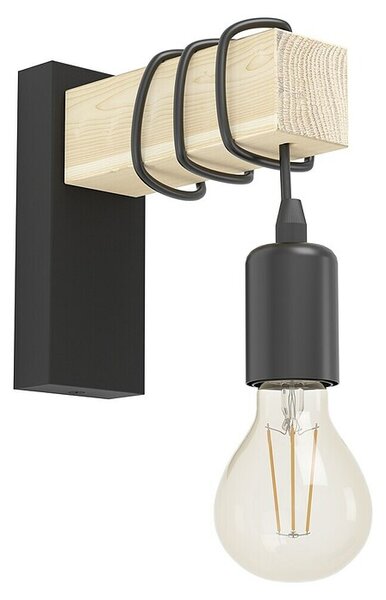 Eglo Townshend Zidna svjetiljka (10 W, D x Š x V: 19 x 6,5 x 21,5 cm, E27)