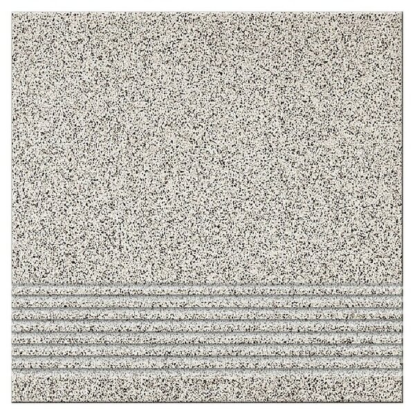 Cersanit Pločica za stepenice Milton (29,7 x 29,7 cm, Siva)