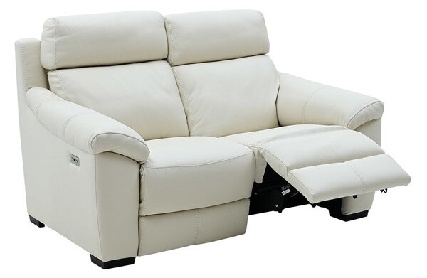 Kožni relax dvosjed DON-Bež