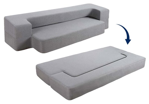 Sklopiva sofa - krevet Dormeo svijetlosiva