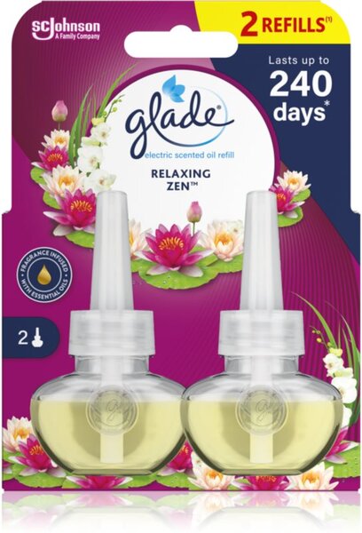 GLADE Relaxing Zen punjenje za električni difuzor 2x20 ml