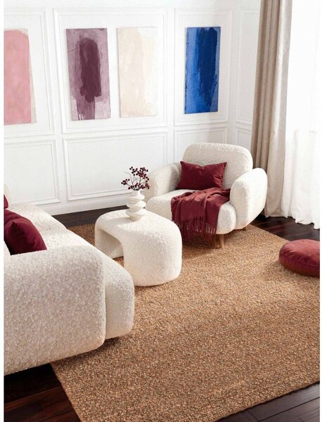 Bež ručno rađen tepih od boucle tkanine 120x170 cm Notting Hill Portobello – Ted Baker