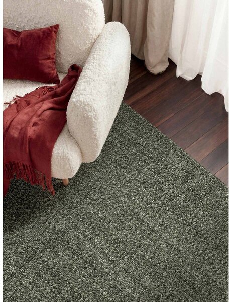 Zeleni ručno rađen tepih od boucle tkanine 120x170 cm Notting Hill Portobello – Ted Baker