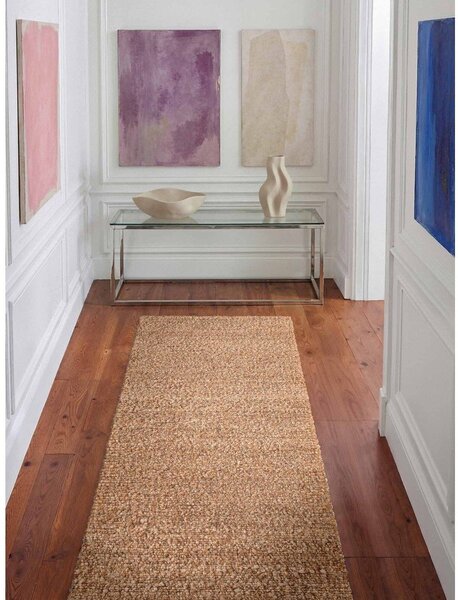 Bež ručno rađena staza od boucle tkanine 80x200 cm Notting Hill Portobello – Ted Baker