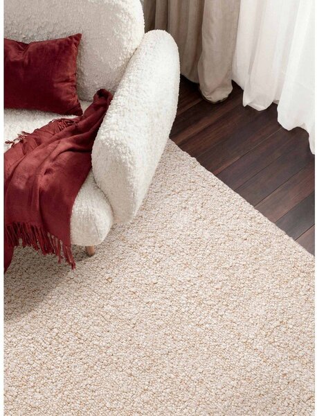 Krem ručno rađen tepih od boucle tkanine 200x290 cm Notting Hill Portobello – Ted Baker
